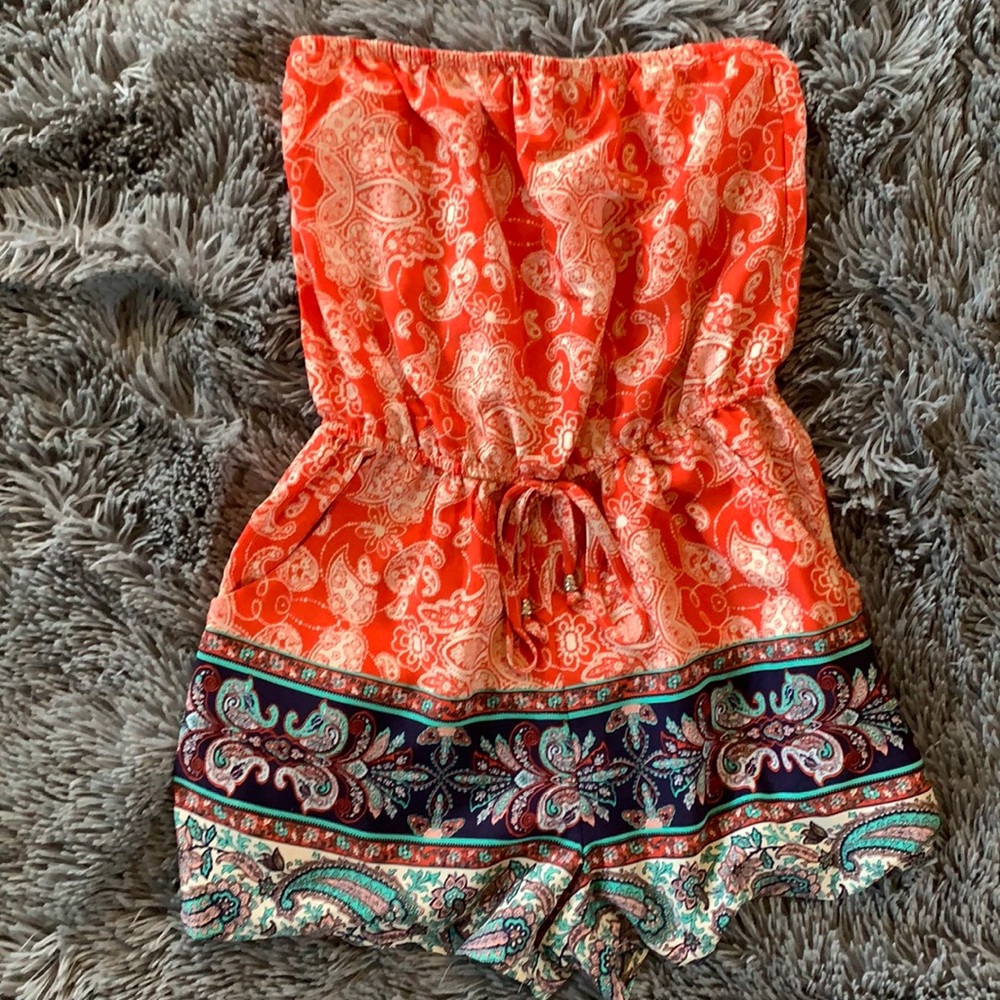 Bebop Girls Sleeveless romper. XS